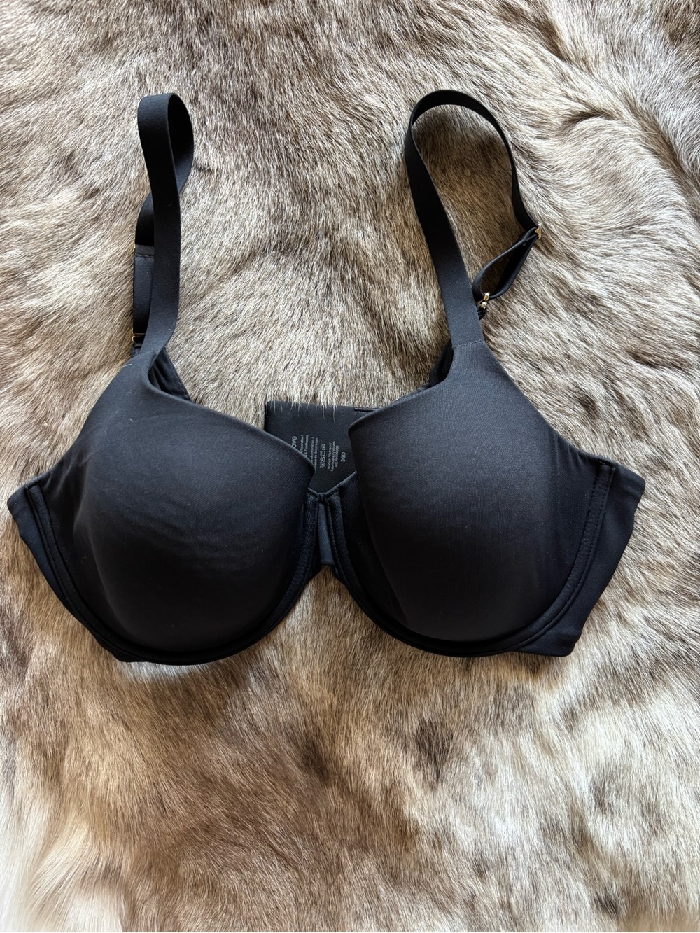 ThirdLove Black Smooth Molded T-Shirt Bra